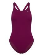 Nike Hydrastrong Solid Fastback Piece NIKE SWIM Burgundy