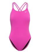 Nike Hydrastrong Solid Spiderback Piece NIKE SWIM Pink