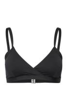 Overlap Bikini Top Casall Black