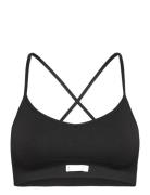 Studio Seamless Ribbed Strap Bra Björn Borg Black