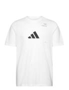 Tennis Graphic Tee Adidas Performance White