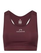 Nwllean Sports Bra Newline Burgundy