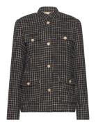 Checked Bouclé Jacket Stella Nova Black