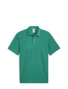 Puma X Ptc Jacquard Polo PUMA Golf Green