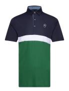 Pure Colorblock Polo PUMA Golf Navy