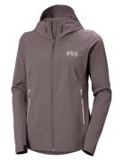 W Blaze Softshell Hood Helly Hansen Grey