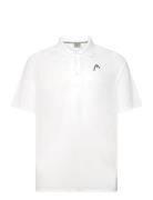 Performance Polo Shirt Men Head White