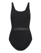 Womens Shaping Luniaglow 1 Piece Speedo Black