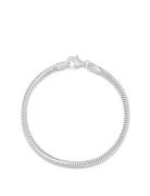 Men's Silver Round Chain Bracelet Nialaya Silver