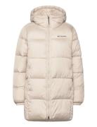 Puffect Ii Mid Hooded Jacket Columbia Sportswear Cream