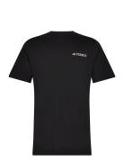 Terrex Back Graphic Tshirt Adidas Performance Black