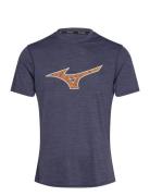 Core Rb Tee Mizuno Navy