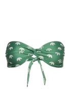 Monogram Bikini Top Adidas Performance Green