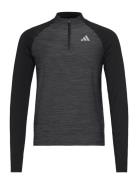 Adidas Gym+ Training 3-Stripes 1/4 Zip Longsleeve Adidas Performance B...