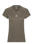 Aeroready Train Essentials Minimal Branding V-Neck T-Shirt Adidas Perf...