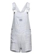 Levi's® Utility Striped Shortalls Levi's Blue