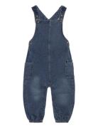 Overall Sweat Denim Minymo Blue