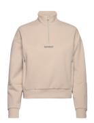 Sport Tech Relaxed Half Zip Superdry Sport Beige