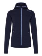 Mija Hooded Fleece Kari Traa Navy