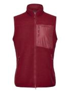 M Pile Vest Peak Performance Burgundy