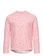 Uv-L.s Sweater Pink Leo 01 146/152 Geggamoja Pink