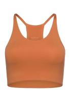 Float Cleo Halter Bra Girlfriend Collective Orange