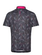 Cloudspun Paisley Polo PUMA Golf Black