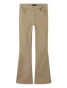 Nlfmazza Twi Nw Bootcut Pant LMTD Beige