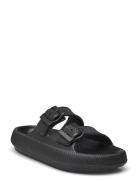 Caracas W Slipper Cruz Black