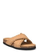 Rufalia W Cork Sandal Cruz Brown