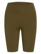 Float High-Rise Bike Shorts Girlfriend Collective Khaki