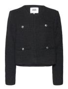 Norah Wool Tweed Jacket Twist & Tango Black