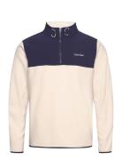 Hyvrid Polar Fleece Calvin Klein Golf Beige