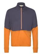 M Mer 200 Realfleece Descender Ls Half Icebreaker Orange