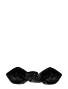 Leatherbow Big On Hair Clip Corinne Black