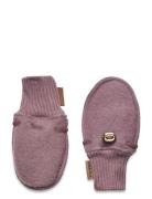 Wool Mittens Mikk-line Purple