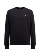 Cal Crew Neck Sweat J. Lindeberg Black