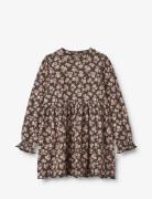 Jersey Dress L/S Eliane Wheat Patterned