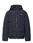 Quilted Puffer Coat Lyle & Scott Navy