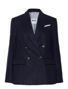 Preston - Woolen Pinstripe Day Birger Et Mikkelsen Navy