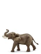 Schleich African Elephant Male Schleich Patterned