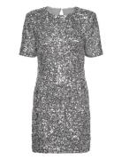 Rwzoey Ss Short Dress Rosemunde Silver