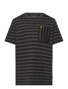 Breton T-Shirt Lyle & Scott Black