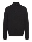 Wblass Wool Half-Zip Woodbird Black