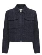 Onlshona L/S Boucle Shirt Tlr ONLY Navy