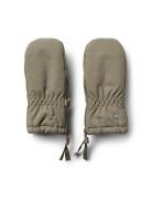 Mittens Zipper Tech Wheat Khaki