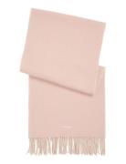 Fringes Two T S Scarf 40X200 Calvin Klein Pink