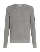 Badge Easy Sweater Calvin Klein Jeans Grey