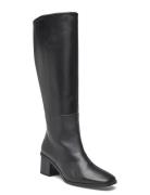 Heel Knee Boot 50 W/Ml Lth Calvin Klein Black