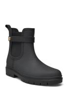 Th Stud Rubberised Rainboot Tommy Hilfiger Black